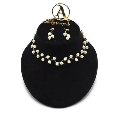 Beautiful Pearl Choker With Necklace